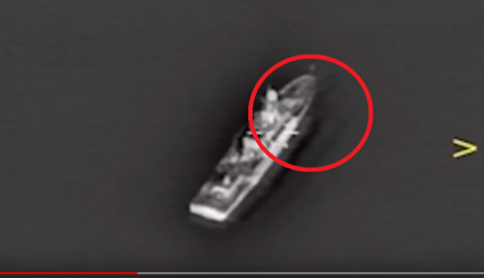 Появилось видео, как сверхзвуковая ракета с Су-34 уничтожила корабль-мишень