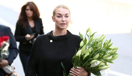 Волочкова устроила провокацию на прощании с Кобзоном