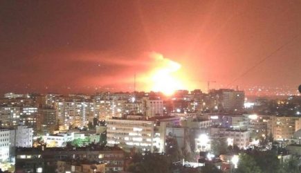 Ночь превратилась в день: израильский удар по Дамаску