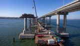 Видно из космоса: объявлено о проседании опор Крымского моста