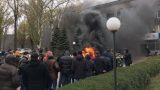 Протестующие украинцы захватили здание &laquo;Криворожгаза&raquo; и запустили котельные