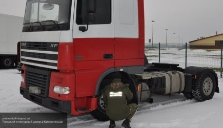 В России грузовикам разрешили ездить на летней резине