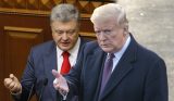 Жалкий Порошенко упал на колени перед Трампом