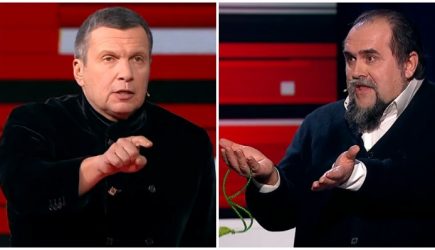 «Перебирай четки и молчи»: Соловьев пресек попытки украинца Охрименко сорвать его программу