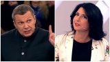 «А где знамена и парад плененной техники?»: Соловьев поставил в тупик украинку Соколовскую, приписавшую ВСУ победу над «армадами» России