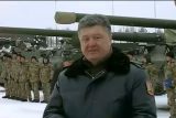 Порошенко заявил, что&nbsp;в&nbsp;Донбассе танков больше, чем&nbsp;у&nbsp;ведущих стран Европы