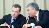 Володин и Медведев провели рабочую встречу