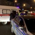 Опубликовано видео наезда иномарки на полицейского в Москве