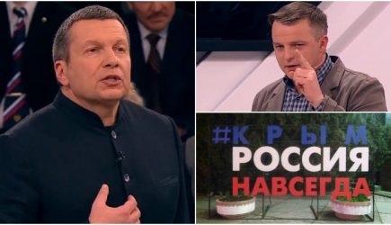 Соловьев преподал урок права украинцу, назвавшему незаконным референдум в Крыму