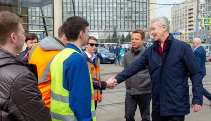 Собянин: В течение пяти лет в Москве обновят парк трамваев