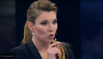 Скабеева поставила в тупик украинца словами об объявлении войны