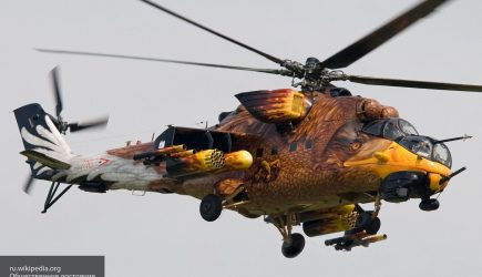 Баранец оценил возможности &laquo;эскадрона агрессоров&raquo; США с вертолетами Ми-24