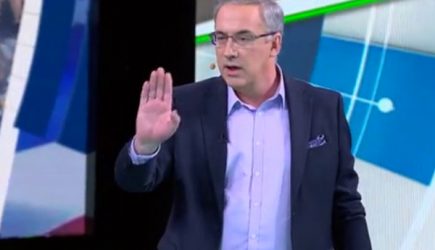 Ведущий НТВ в прямом эфире погнал из студии украинского политолога