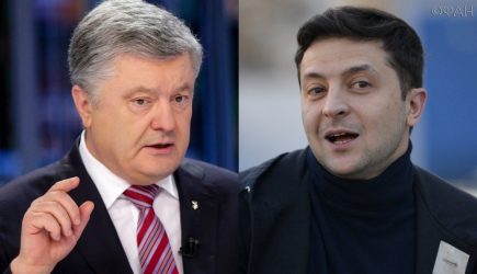 В штабе Порошенко назвали условие дебатов с Зеленским на &laquo;Олимпийском&raquo; 19 апреля