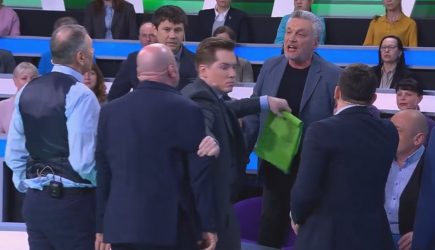 В эфире НТВ началась потасовка из-за высказывания эксперта Лойко об Украине