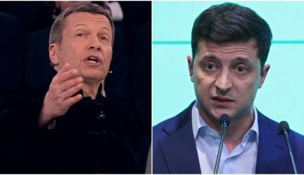 Соловьев убежден в «быстром и печальном прозрении» Украины о президенте Зеленском