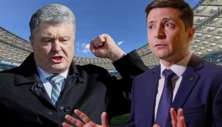 Дебаты в&nbsp;Киеве: Порошенко нарушил регламент