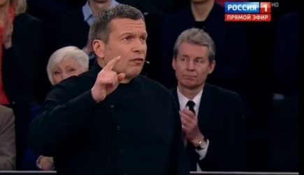 Соловьев выгнал из студии вступившегося за нацистов украинского эксперта