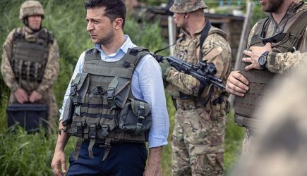 Зеленский и Хомчак опозорились на передовой на Донбассе