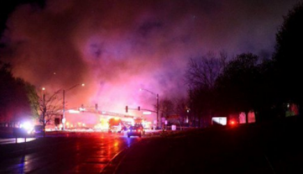 Во время взрыва на химическом заводе в США пострадало четыре человека&nbsp;