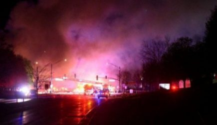 Четыре человека пострадали в США при взрыве на химзаводе