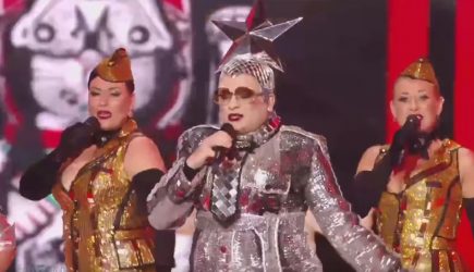 Верка Сердючка &laquo;зажгла&raquo; в финале Евровидения в Израиле