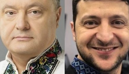 &laquo;Пусть Господь Украину хранит&raquo;: Порошенко пожелал Зеленскому успехов