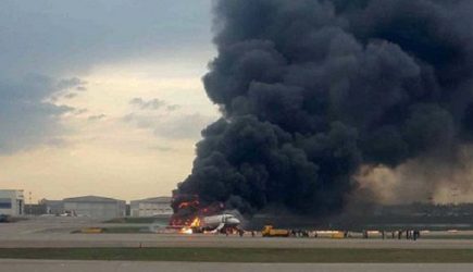 ЧП в Шереметьево: что происходило внутри самолета — видео