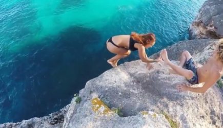 Вот что сняли молодожены за секунду до трагедии