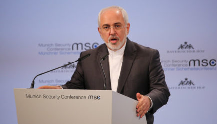 &#171;Напоминание&#187;:  Глава МИД Ирана одной картинкой показал место США в мире