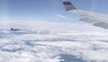 Швейцарский истребитель приблизился к самолету &laquo;кремлевского пула&raquo;