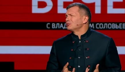 Соловьев высказался о свадьбе Собчак и Богомолова за 40 секунд