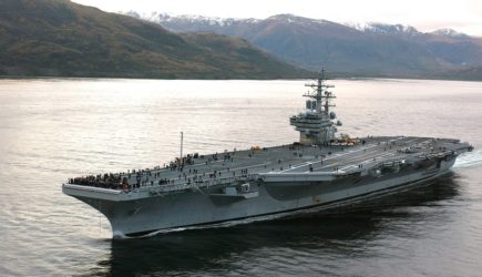 Американский авианосец «Рональд Рейган» попал в ловушку КНР в Южно-Китайском море