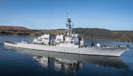 Названа цель эсминца США в Черном море