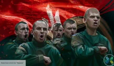 Украинских националистов массово свозят в Донбасс для срыва &laquo;Минска-2&raquo;
