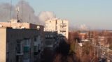 Опубликовано видео с места взрывов на военных складах в Балаклее