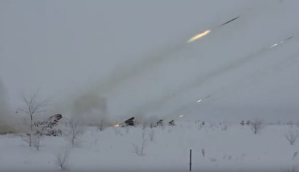 Минобороны опубликовало видео испытаний модернизированных установок &laquo;Град&raquo;