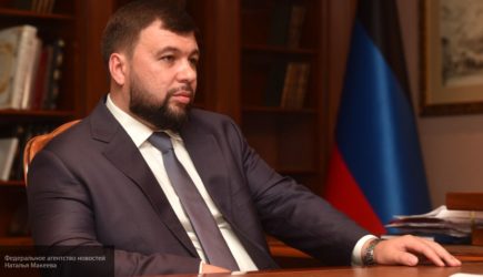 Глава ДНР Пушилин приостановил движение граждан через линию соприкосновения с Украиной