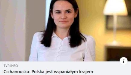 Тихановская взбесила Поляков фразой &laquo;президент слушает народ&raquo;