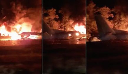 Выживший курсант рассказал, что спасло его при крушении Ан-26 на Украине