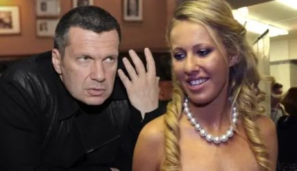 Собчак вступилась за Навального и ответила «школьнику» Соловьеву