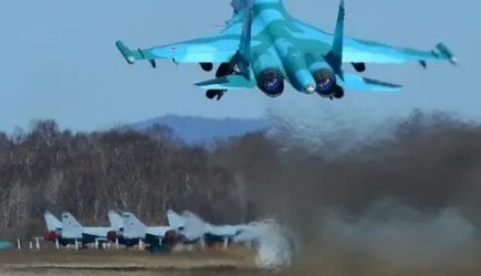 Стало известно о взрыве после крушения Су-34 на Дальнем Востоке