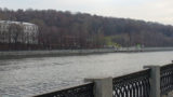 Автомобиль на дикой скорости вылетел с набережной в Москву-реку