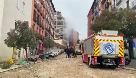 В&nbsp;центре Мадрида произошел мощный взрыв