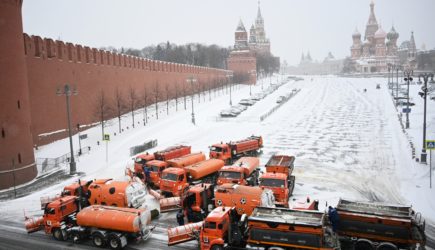 Прошедший в Москве снегопад побил рекорд по осадкам