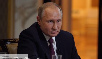 Опрос показал высокий рейтинг доверия Путину