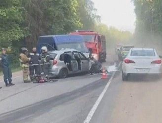 Страшная гибель певицы Волковой: видео с места ДТП