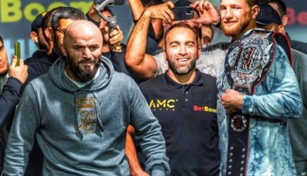 Минеев нокаутировал Исмаилова на турнире AMC Fight Nights 105