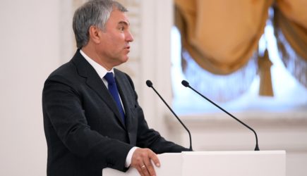 Спикер Госдумы рассказал о поступавшем призыве «беречь Путина»