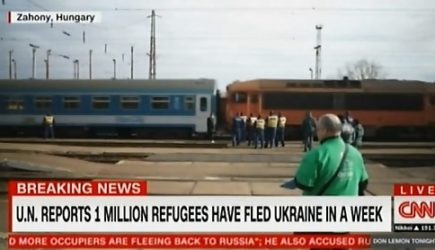 CNN: Украину покинул уже миллион человек